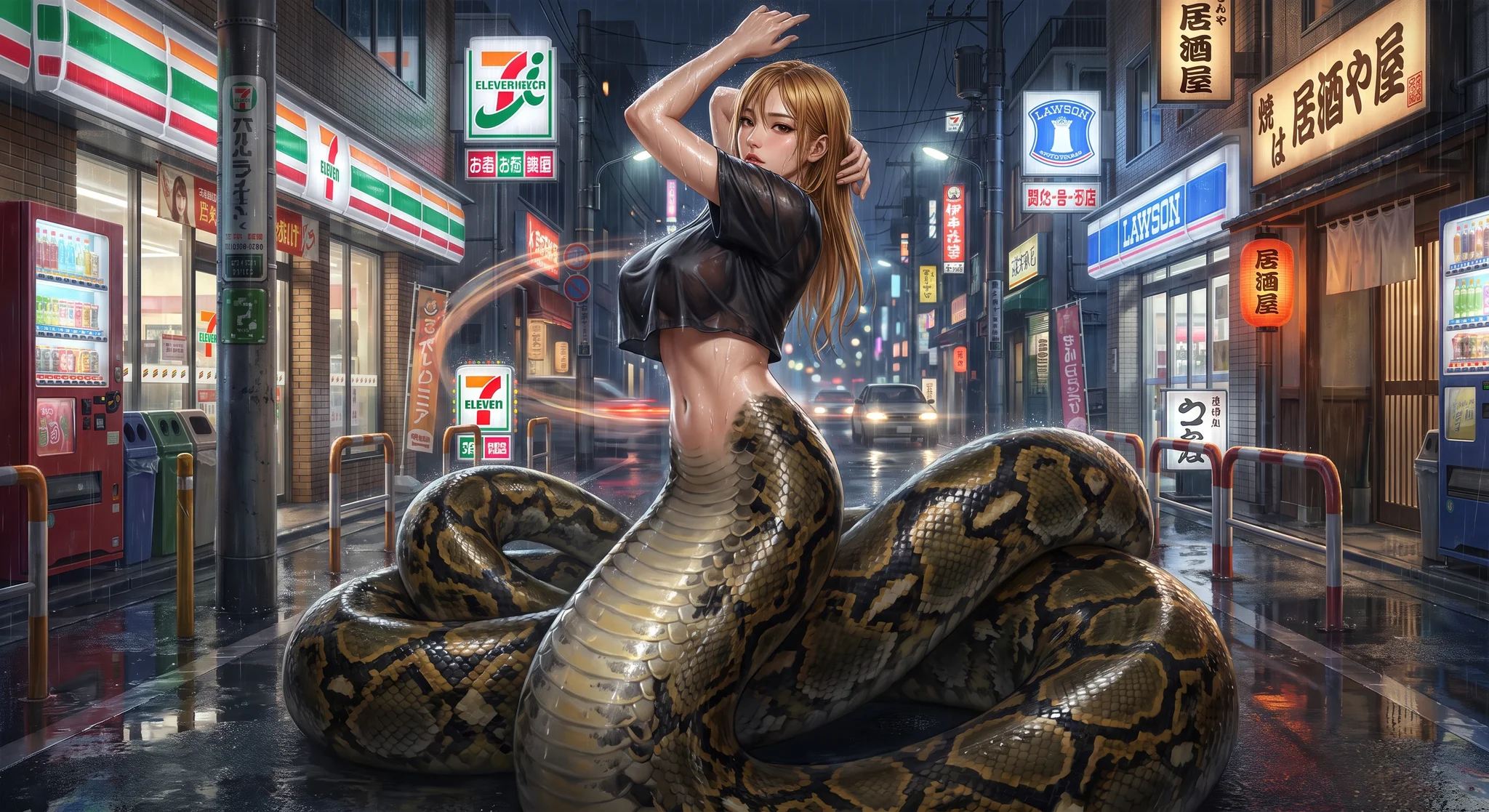A Strange Visitor at the Midnight Corner