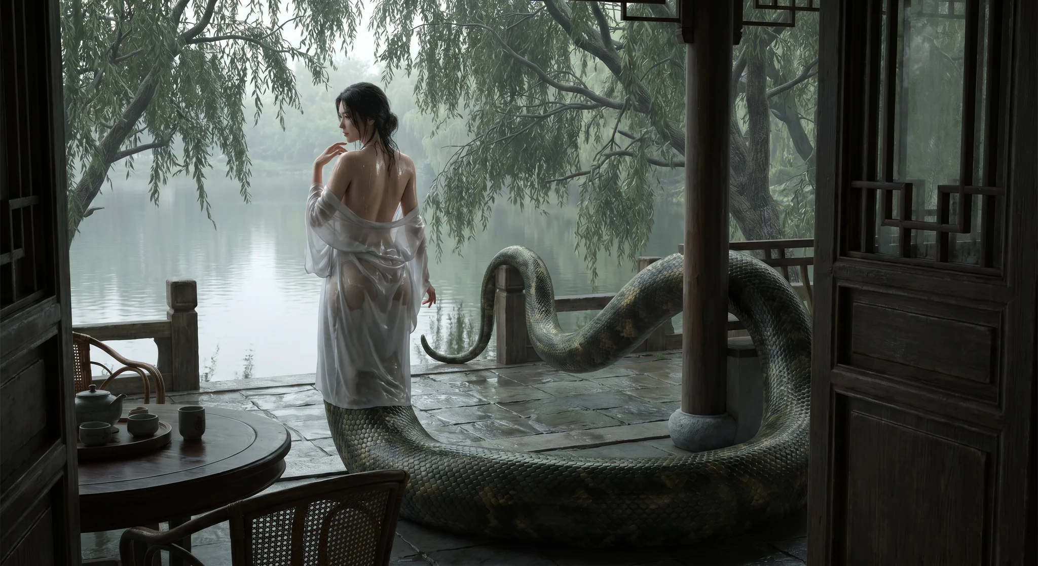 Watching The Rain