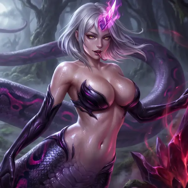 Bloom of the Cursed Crystal